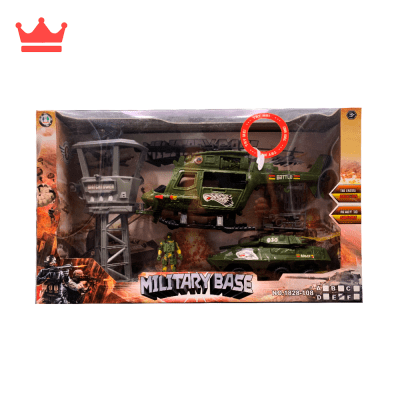 SET MILITAR CON ACCESORIOS 1828-108E1