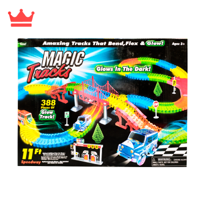 SET PISTA AUTO CON LUZ Y ACCESORIOS 27311