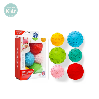 PELOTAS DIDACTICAS X 6PCS HE02561