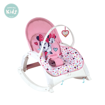 SILLA MECEDORA DISNEY BABY BOUNCER MINNIE MOUSE CON BANDEJA BMNP-22