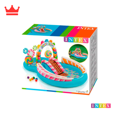 PISCINA INFLABLE DE CARAMELOS 57149NP INTEX1