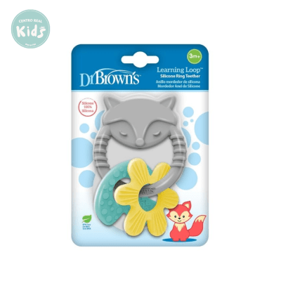 ANILLO MORDEDOR DE SILICONA ZORRITO DR BROWNS