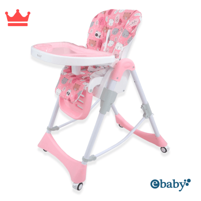 SILLA DE COMER PARA BEBÉ REGULABLE LORI EBABY 624