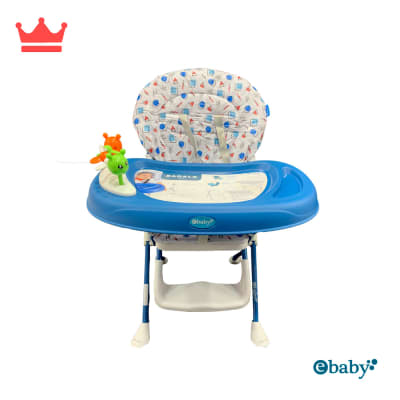 SILLA DE COMER PLEGABLE CON JUGUETE BADALA EBABY 628
