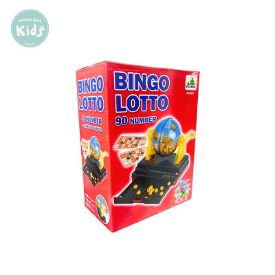 BINGO LOTTO 48 CARTAS COLOR NEGRO 8017C