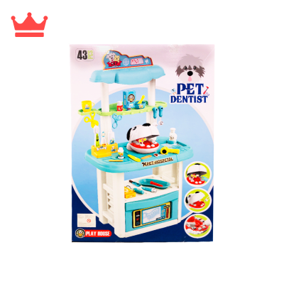SET DE DENTISTA ANIMAL 43 PCS 83711