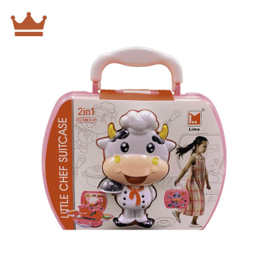 LONCHERA VAQUITA LITTLE CHEF 2 EN 1 99011