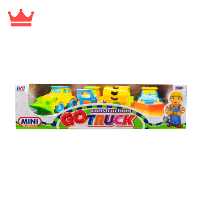 SET DE VEHÍCULOS DE CONSTRUCCIÓN 4 PCS 998-37D1