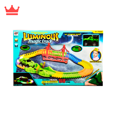 SET PISTA CAMIONETA CON LUZ A5-41