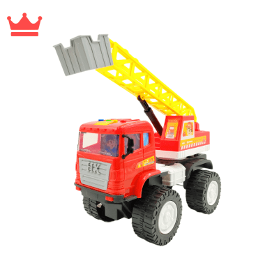JUGUETE CAMIÓN GRÚA A FRICCIÓN ROJO 89881