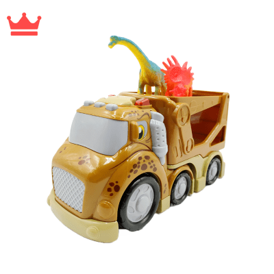 JUGUETE CAMIÓN TRANSPORTADOR CON DINOSAURIOS 98-318A