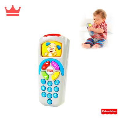FISHER PRICE RÍE Y APRENDE CONTROL REMOTO PERRITO DLH831