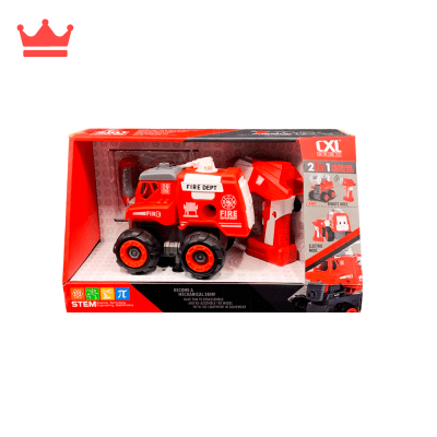 CAMION BOMBERO 2 EN 1 CON HERRAMIENTAS CXL700-8