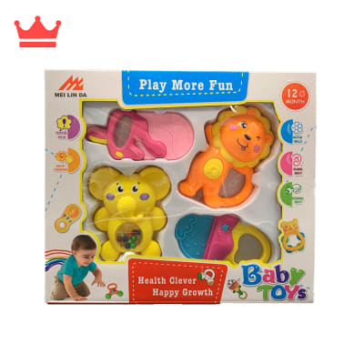 SET DE SONAJAS BABY TOYS D604-21