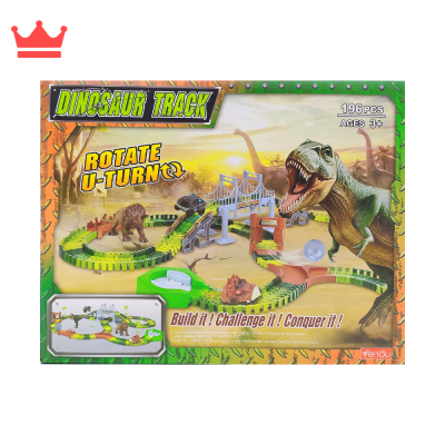 JUGUETE PISTA DE DINOSAURIO ARMABLE 77541