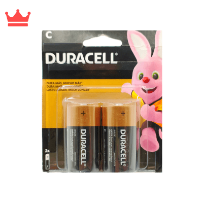 PILAS DURACELL ALCALINAS C PAR