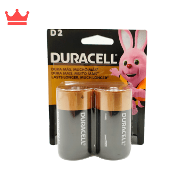PILAS DURACELL ALCALINAS D PAR1