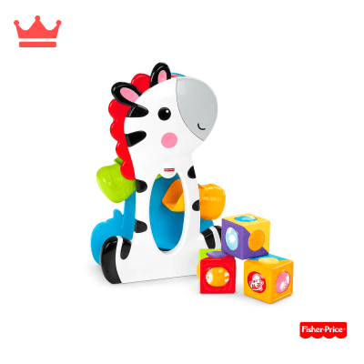 FISHER PRICE CEBRA BLOQUES DE ACTIVIDADES CGN631