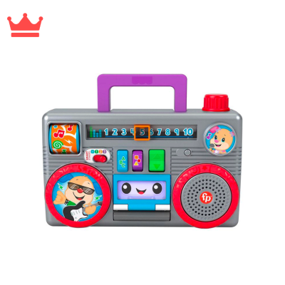FISHER PRICE RÍE Y APRENDE RADIO PORTÁTIL HBB571