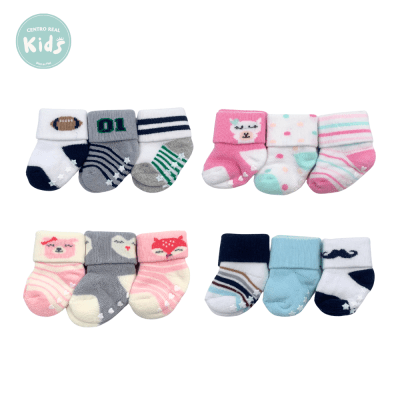 SET X 3 MEDIAS KM1109 BB 0-6 MESES5