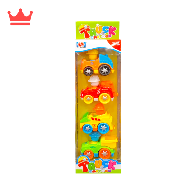 SET DE CARRITOS X4 COLORES 998-32D11