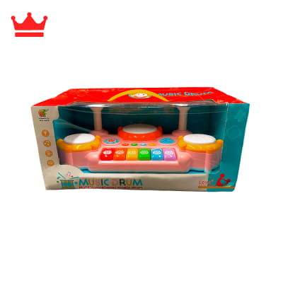 PIANO MUSICAL C/TAMBOR Y COLORES - NO-66251