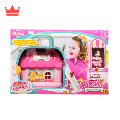 SET CASA MASCOTA CON ACCESORIOS QL0451