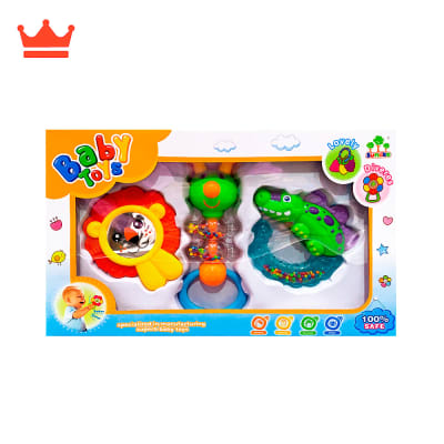 JUGUETE SET DE SONAJAS PARA BEBÉ BABY TOYS SL84800-31