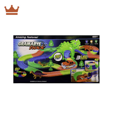 SET PISTA DINOSAURIO C/CAMIONETA SY339021