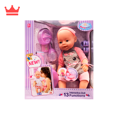 MUÑECA INTERACTIVA CON ACCESORIOS WZJ030-4761