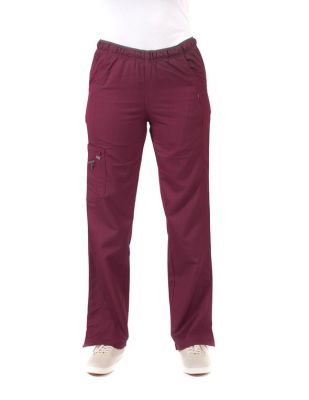 Pant Mujer 1320 Burdeo1