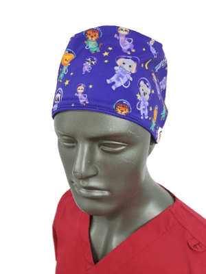 Gorro HC Astronautas azul rey1