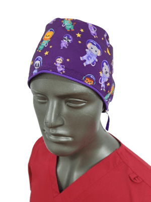 Gorro HC Astronautas morado1
