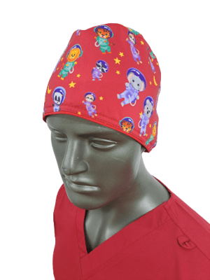 Gorro HC Astronautas rojo1