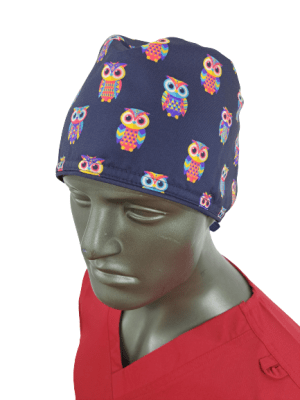 Gorro HC Buhos azul marino1