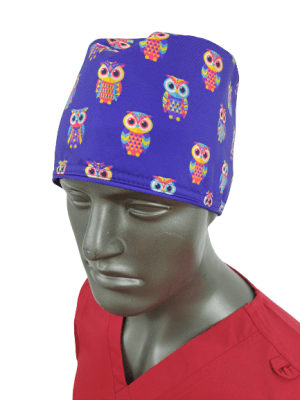 Gorro HC Buhos azul rey1