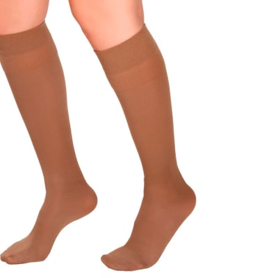Media De Compresión Beige 12231