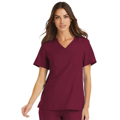 Top Mujer Momentun 5002 Burdeo1