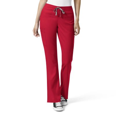 Pant Mujer PRO 5319a Rojo1