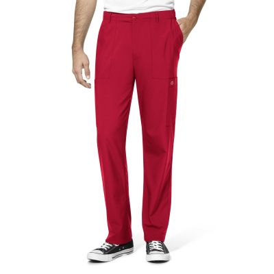 Pant Hombre W123 5355A Rojo1