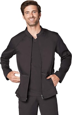 CHAQUETA ADAR R6206 PEWTER2