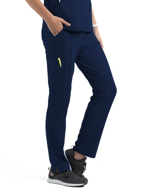 Pantalón Mujer Azul Marino Maevn 85101