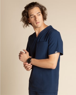 Top Hombre Wonder HT-12 Azul Marino1