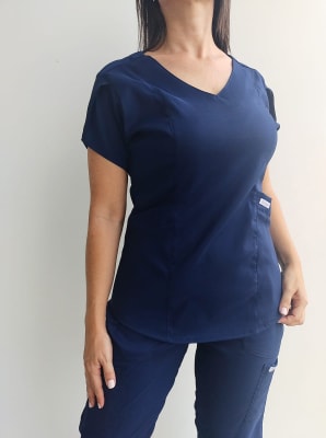 Top Mujer SAGIR Azul marino1