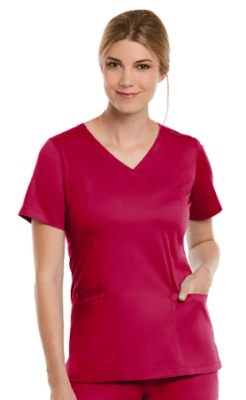 Top Dama Matrix 3501 Rojo Oscuro1