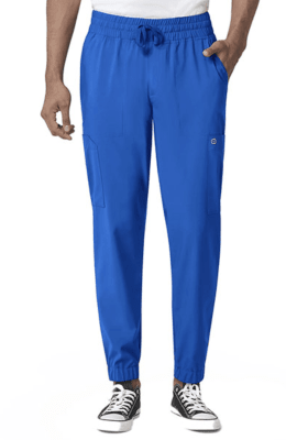 Pant Hombre Jogger 5655A Azul rey1