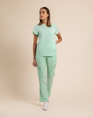 Top Mujer Comfort MT-02 Menta1