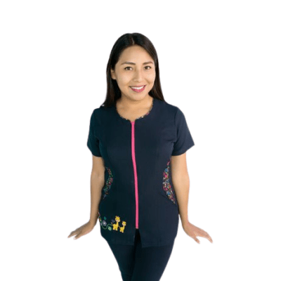 Delantal Marisirena azul marino 1