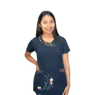 Delantal matelandia azul marino1