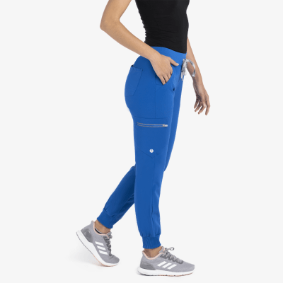 Pant Mujer Jogger Life Threads 1529 Azul Rey1